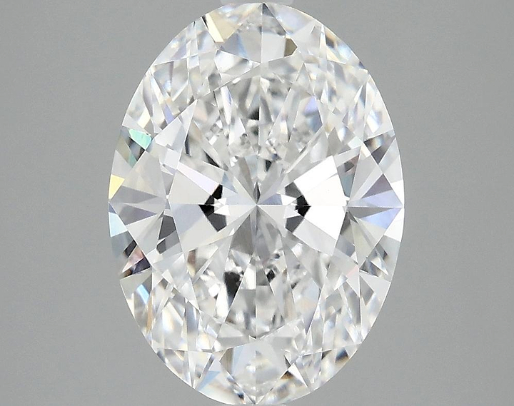 3.07 Carat Oval Shaped Excellent Cut VVS2 IGI Certified Lab Grown Diamond