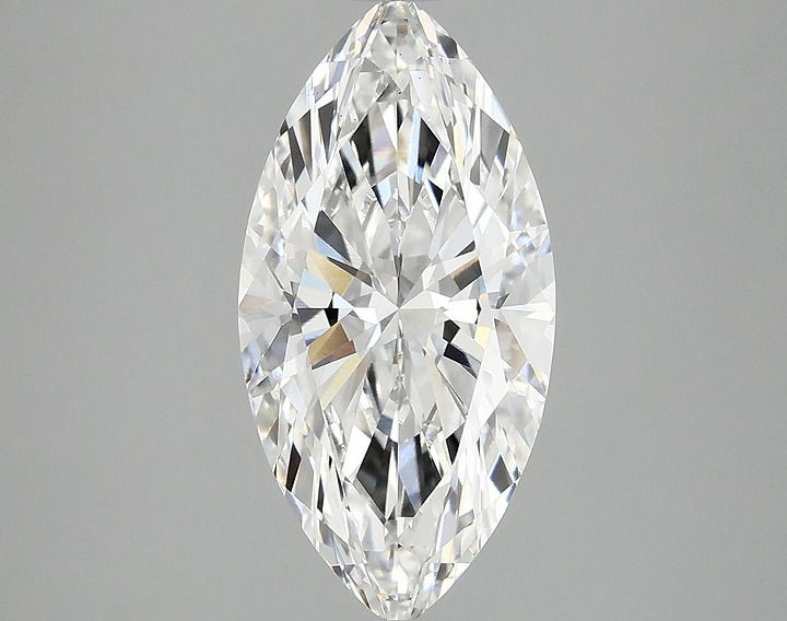 2.87 Carat Marquise Shaped Ideal Cut VS1 IGI Certified Lab Grown Diamond