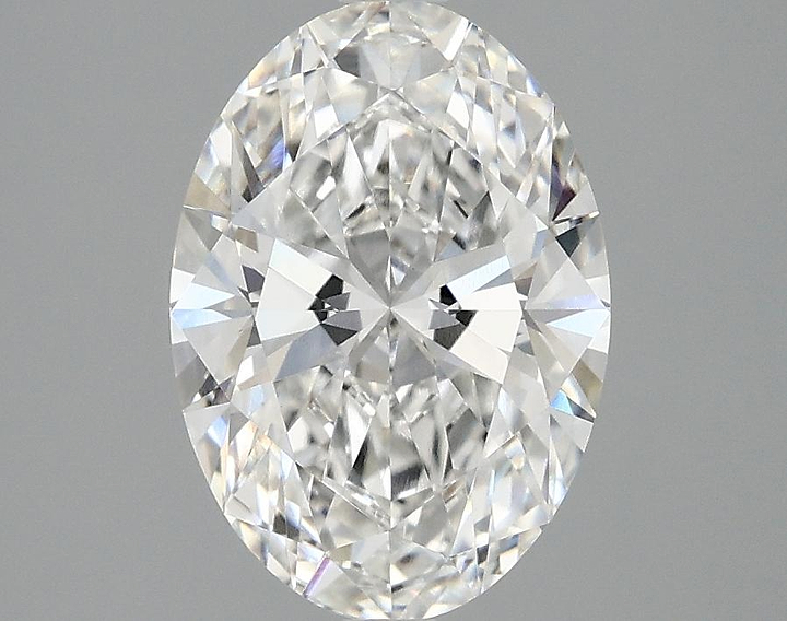 2.1 Carat Oval Shaped Ideal Cut VVS2 IGI Certified Lab Grown Diamond