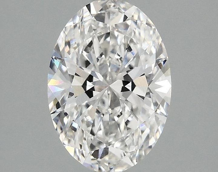 1.59 Carat Oval Shaped Ideal Cut VVS2 IGI Certified Lab Grown Diamond
