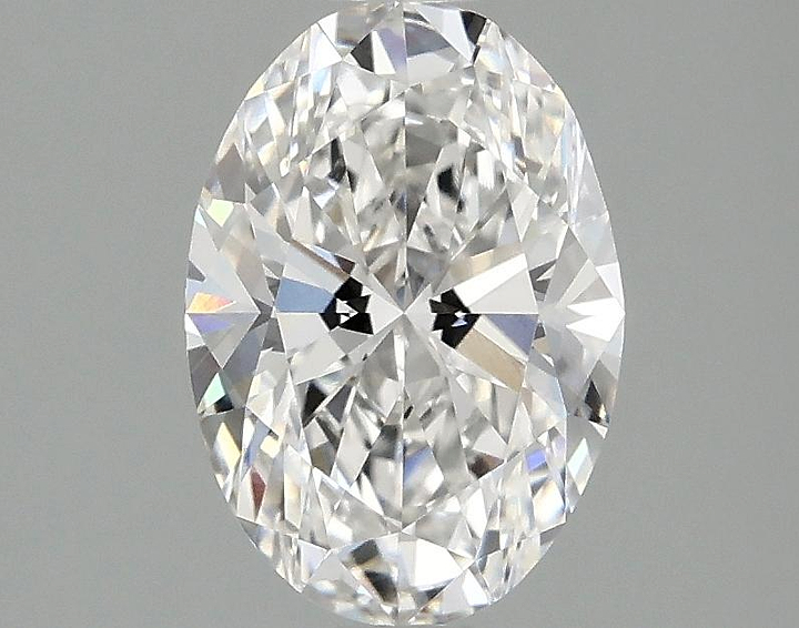 1.55 Carat Oval Shaped Ideal Cut VVS2 IGI Certified Lab Grown Diamond