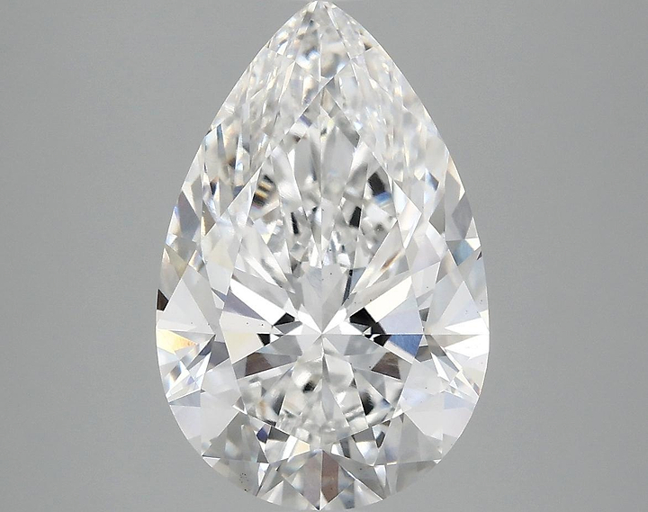 4.03 Carat Pear Shaped Ideal Cut VS1 IGI Certified Lab Grown Diamond