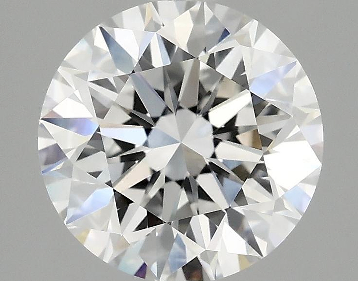 2.53 Carat Round Shaped Excellent Cut VVS2 IGI Certified Lab Grown Diamond