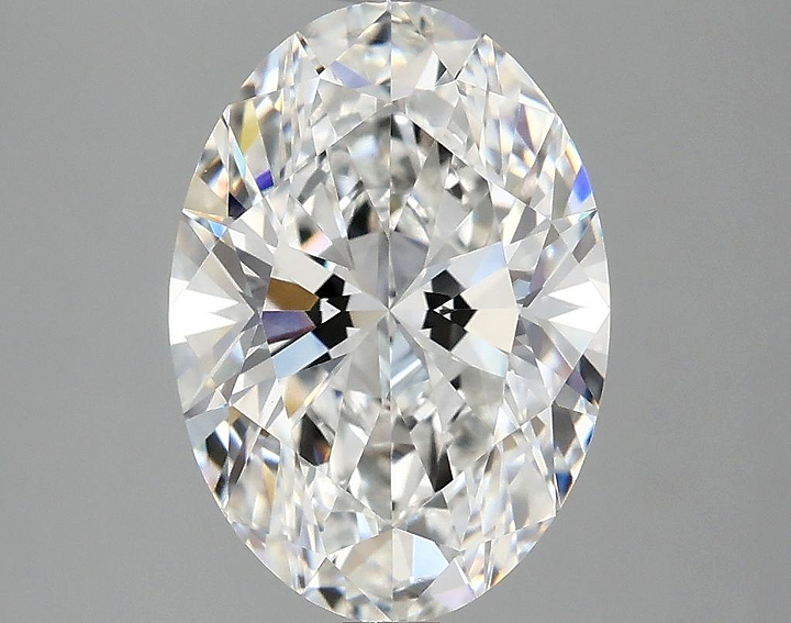3.09 Carat Oval Shaped Ideal Cut VVS2 IGI Certified Lab Grown Diamond