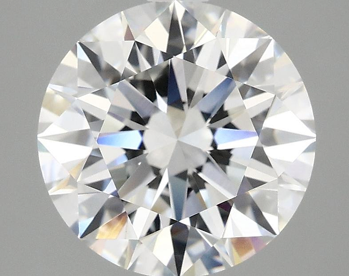 3.07 Carat Round Shaped Ideal Cut VVS2 IGI Certified Lab Grown Diamond