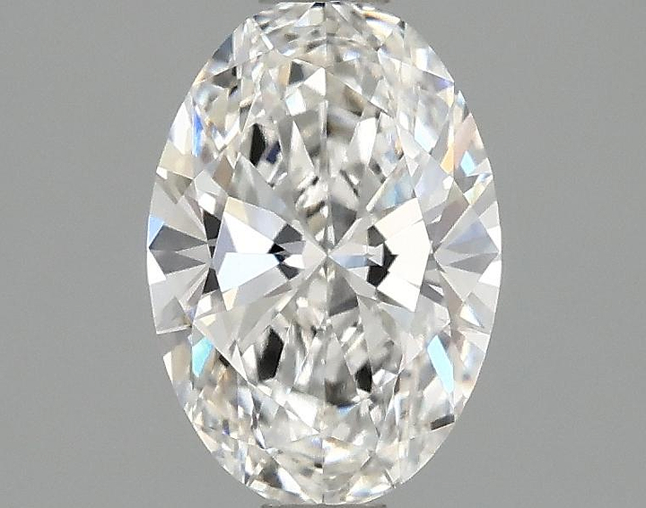 1.23 Carat Oval Shaped Ideal Cut VVS2 IGI Certified Lab Grown Diamond
