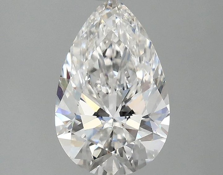 1.58 Carat Pear Shaped Ideal Cut VS1 IGI Certified Lab Grown Diamond