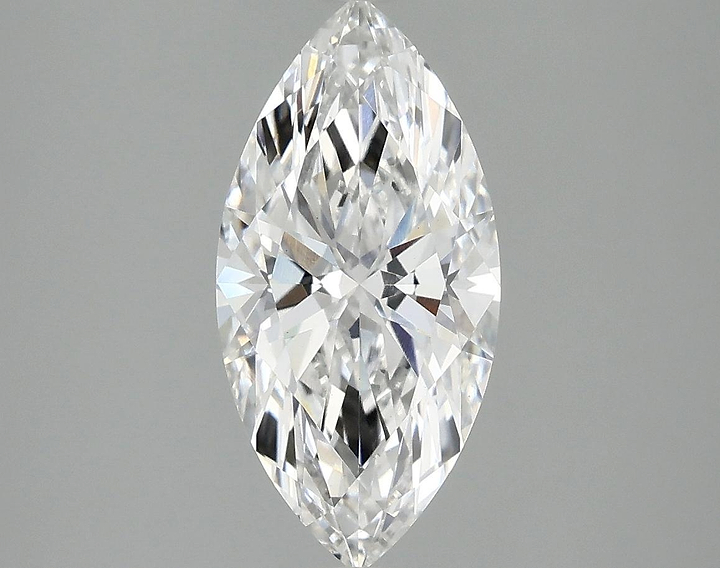 1.98 Carat Marquise Shaped Ideal Cut VVS2 IGI Certified Lab Grown Diamond