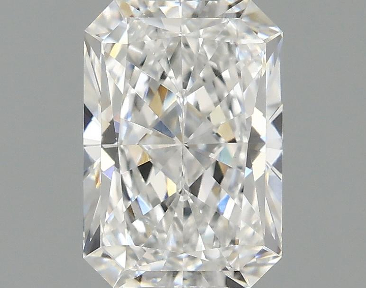 0.98 Carat Radiant Shaped Ideal Cut VVS2 IGI Certified Lab Grown Diamond