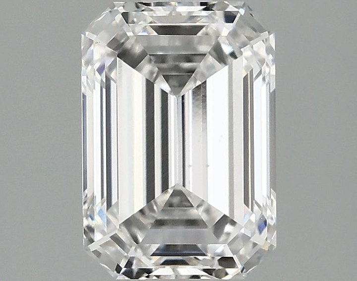 2.0 Carat Emerald Shaped Ideal Cut VS2 IGI Certified Lab Grown Diamond
