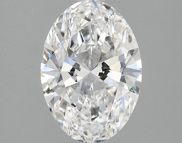 1.53 Carat Oval Shaped Ideal Cut VVS2 IGI Certified Lab Grown Diamond