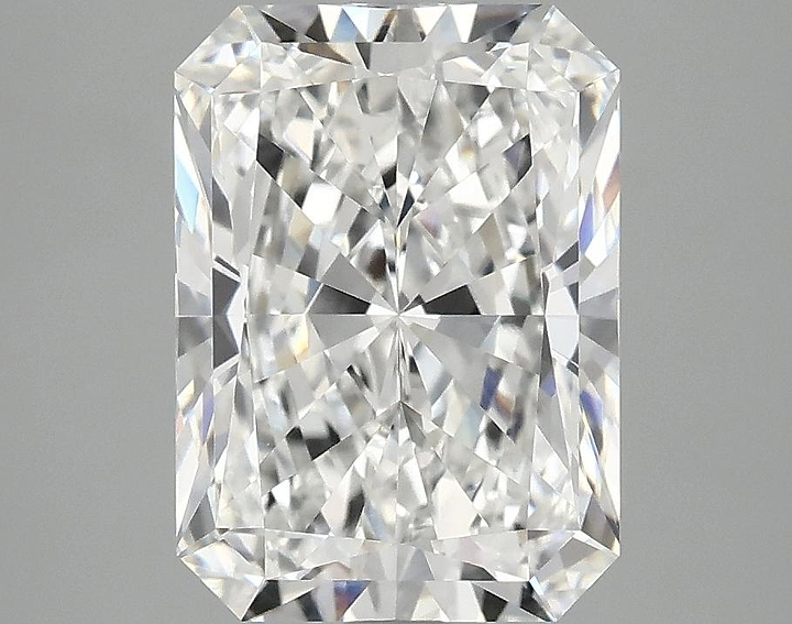 3.48 Carat Radiant Shaped Excellent Cut VVS2 IGI Certified Lab Grown Diamond