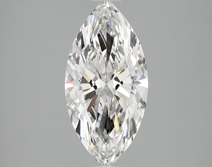 2.07 Carat Marquise Shaped Ideal Cut VS1 IGI Certified Lab Grown Diamond