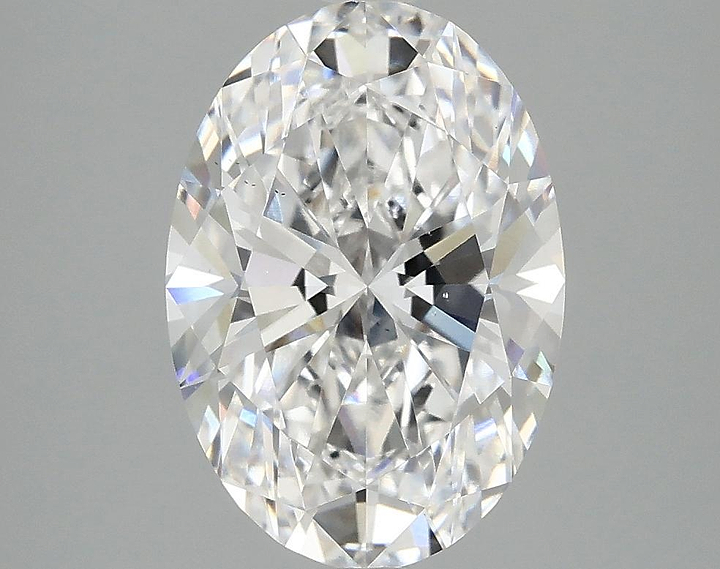 3.1 Carat Oval Shaped Ideal Cut VS2 IGI Certified Lab Grown Diamond