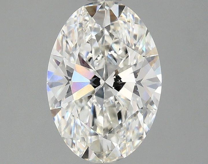 2.08 Carat Oval Shaped Ideal Cut VVS2 IGI Certified Lab Grown Diamond