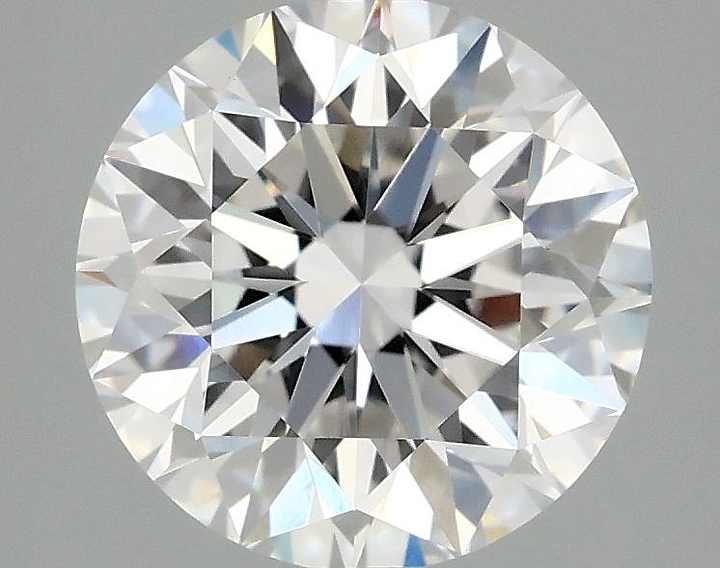 2.09 Carat Round Shaped Excellent Cut VVS2 IGI Certified Lab Grown Diamond
