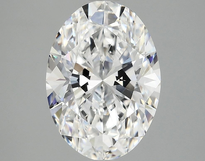 3.08 Carat Oval Shaped Ideal Cut VVS2 IGI Certified Lab Grown Diamond
