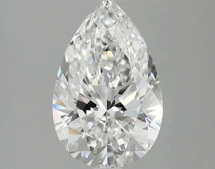 2.1 Carat Pear Shaped Ideal Cut VS1 IGI Certified Lab Grown Diamond