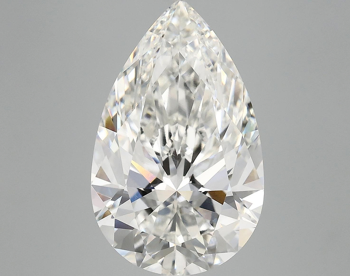 7.17 Carat Pear Shaped Ideal Cut VVS2 IGI Certified Lab Grown Diamond