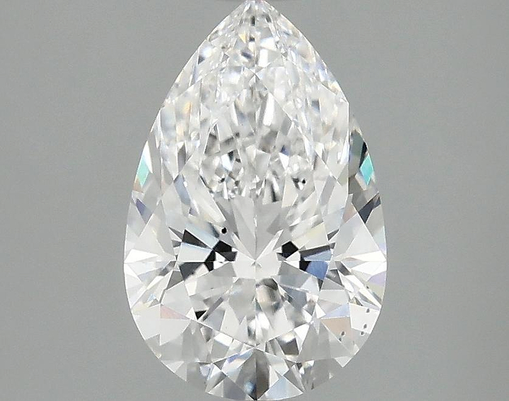 1.64 Carat Pear Shaped Ideal Cut VS2 IGI Certified Lab Grown Diamond