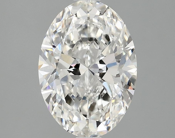 2.44 Carat Oval Shaped Ideal Cut VVS2 IGI Certified Lab Grown Diamond