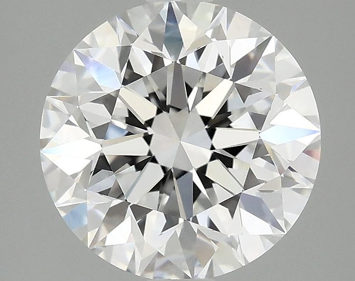 3.06 Carat Round Shaped Excellent Cut VVS2 IGI Certified Lab Grown Diamond