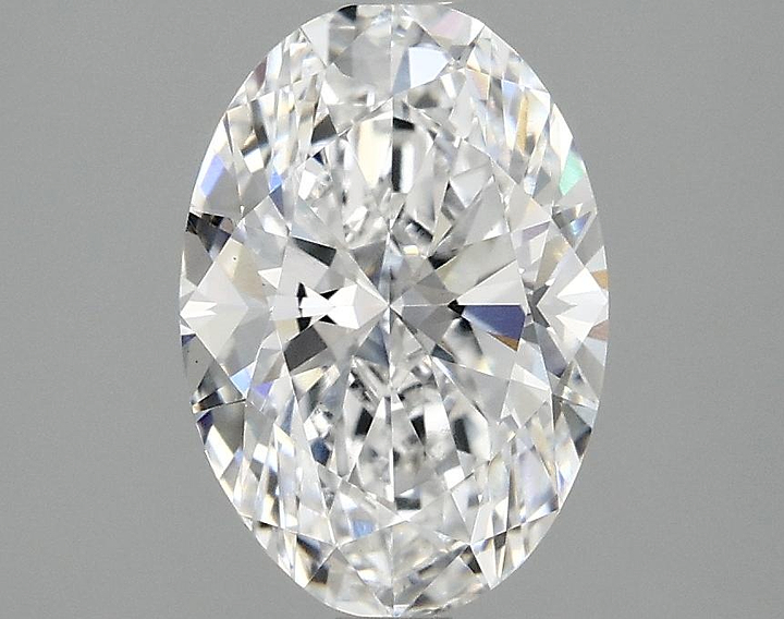 1.99 Carat Oval Shaped Ideal Cut VVS2 IGI Certified Lab Grown Diamond