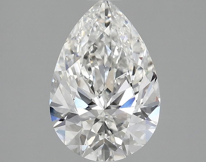 2.01 Carat Pear Shaped Excellent Cut VVS2 IGI Certified Lab Grown Diamond