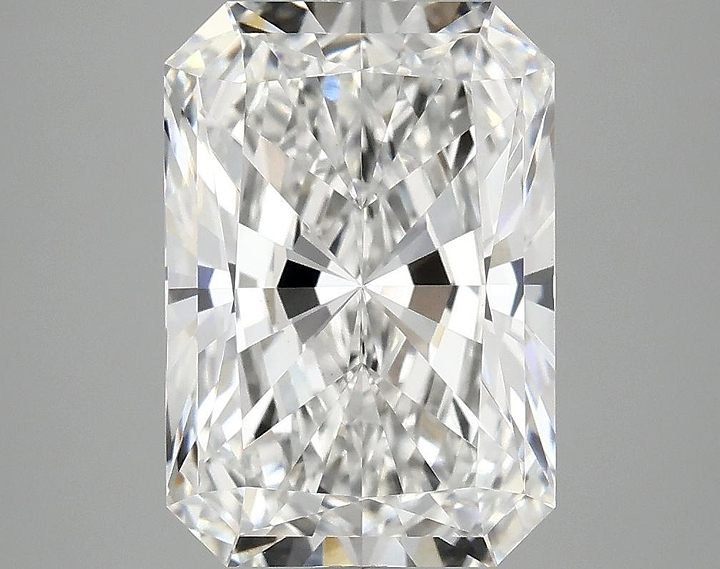 4.01 Carat Radiant Shaped Ideal Cut VVS2 IGI Certified Lab Grown Diamond