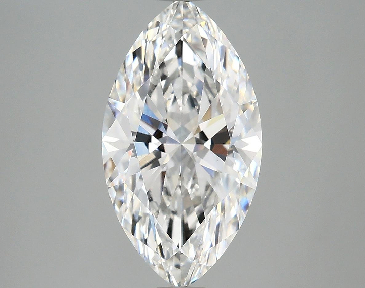 3.08 Carat Marquise Shaped Excellent Cut VS1 IGI Certified Lab Grown Diamond