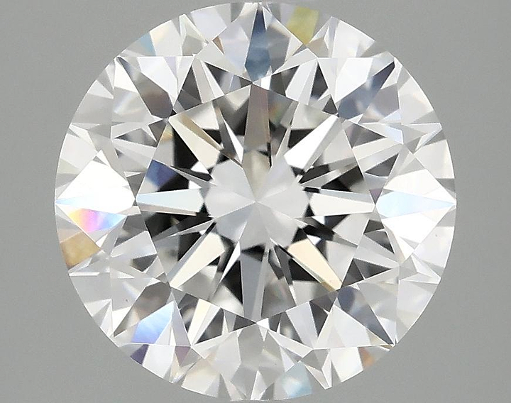 3.06 Carat Round Shaped Excellent Cut VS1 IGI Certified Lab Grown Diamond