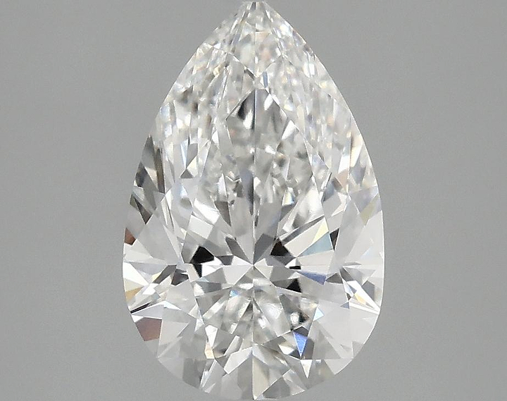 2.08 Carat Pear Shaped Ideal Cut VS1 IGI Certified Lab Grown Diamond