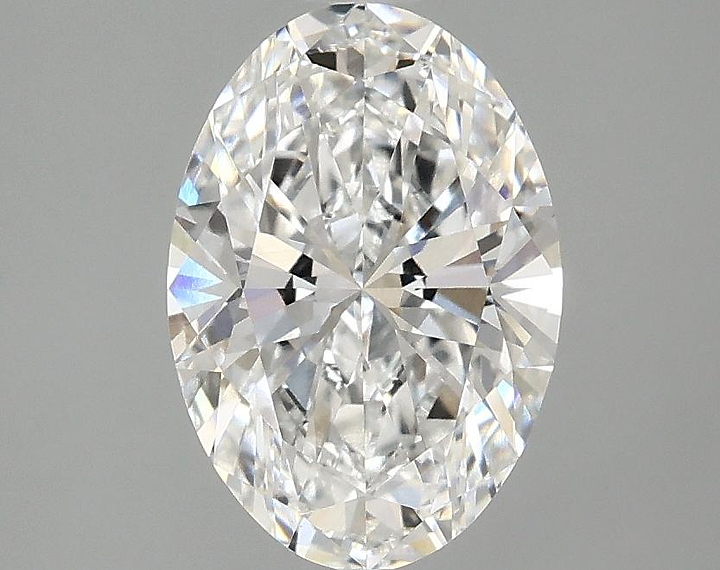 1.7 Carat Oval Shaped Ideal Cut VVS2 IGI Certified Lab Grown Diamond