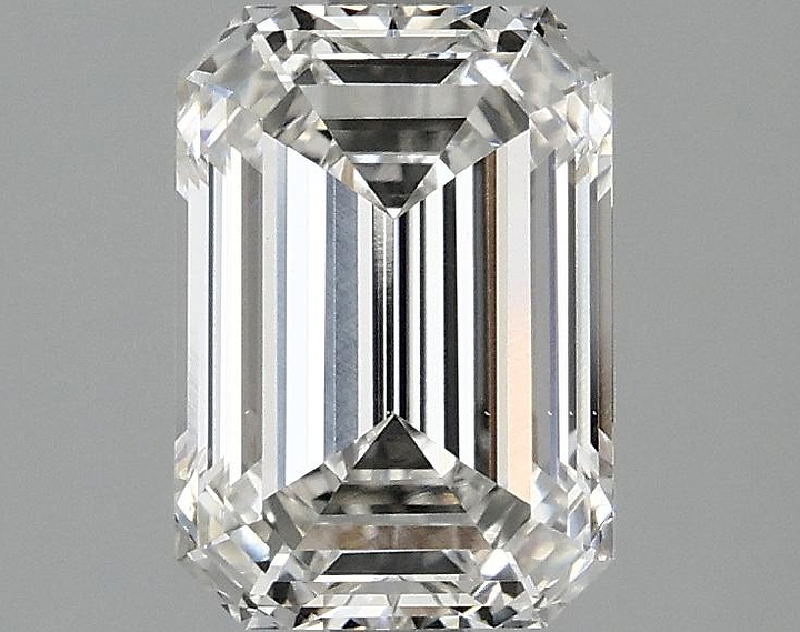 2.0 Carat Emerald Shaped Ideal Cut VS1 IGI Certified Lab Grown Diamond