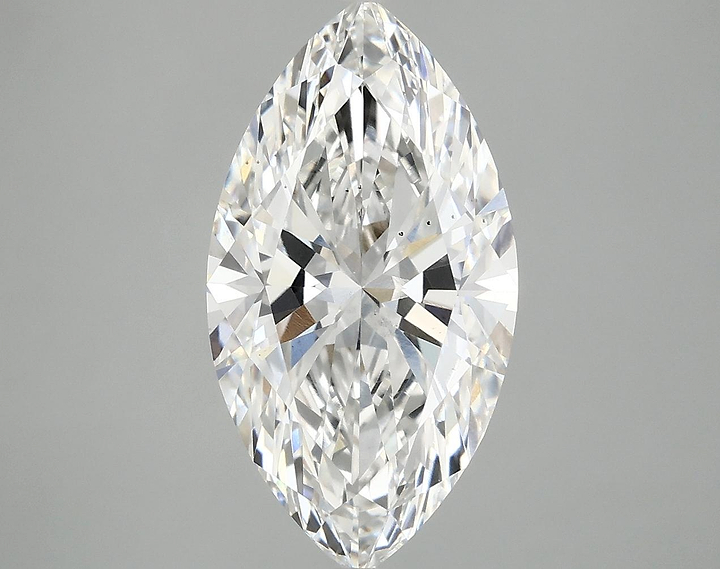 3.59 Carat Marquise Shaped Excellent Cut VS2 IGI Certified Lab Grown Diamond