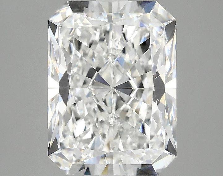 4.08 Carat Radiant Shaped Excellent Cut VVS2 IGI Certified Lab Grown Diamond