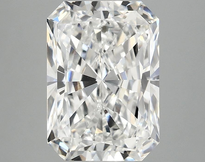3.09 Carat Radiant Shaped Ideal Cut VVS2 IGI Certified Lab Grown Diamond