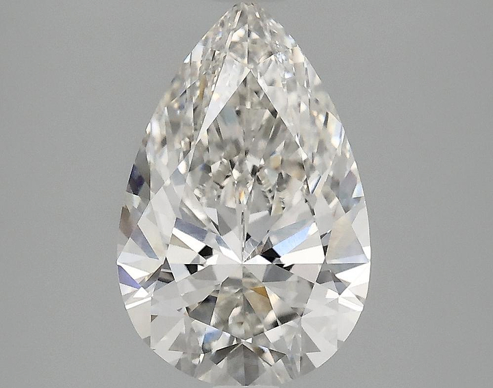 2.34 Carat Pear Shaped Ideal Cut VVS2 IGI Certified Lab Grown Diamond