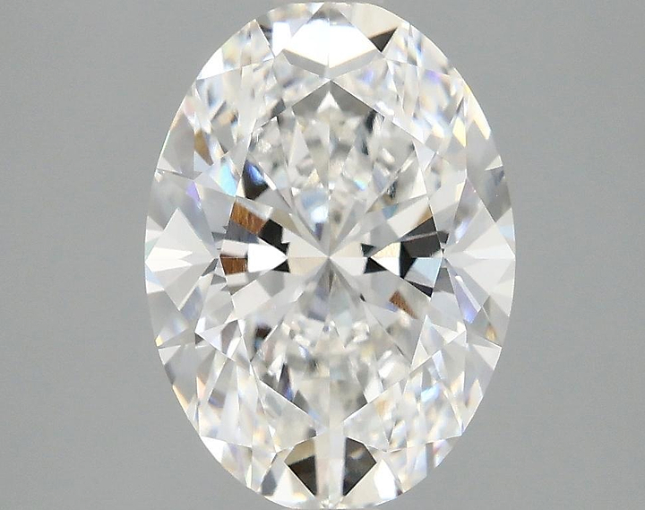 3.09 Carat Oval Shaped Ideal Cut VVS2 IGI Certified Lab Grown Diamond