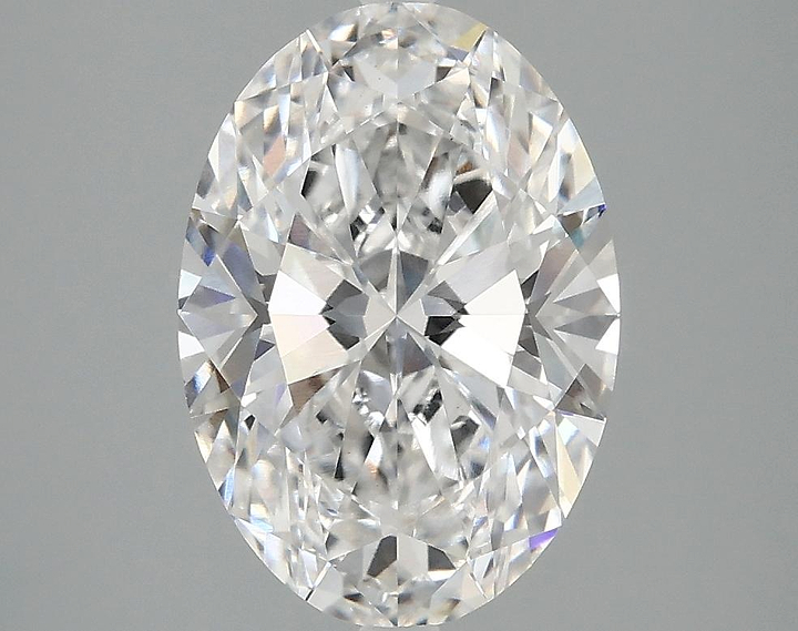 3.06 Carat Oval Shaped Ideal Cut VS1 GSI Certified Lab Grown Diamond