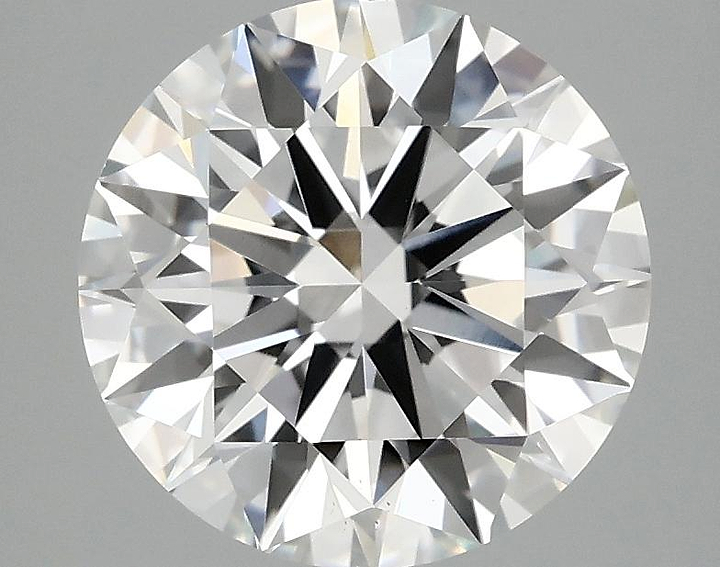 3.08 Carat Round Shaped Ideal Cut VS1 IGI Certified Lab Grown Diamond