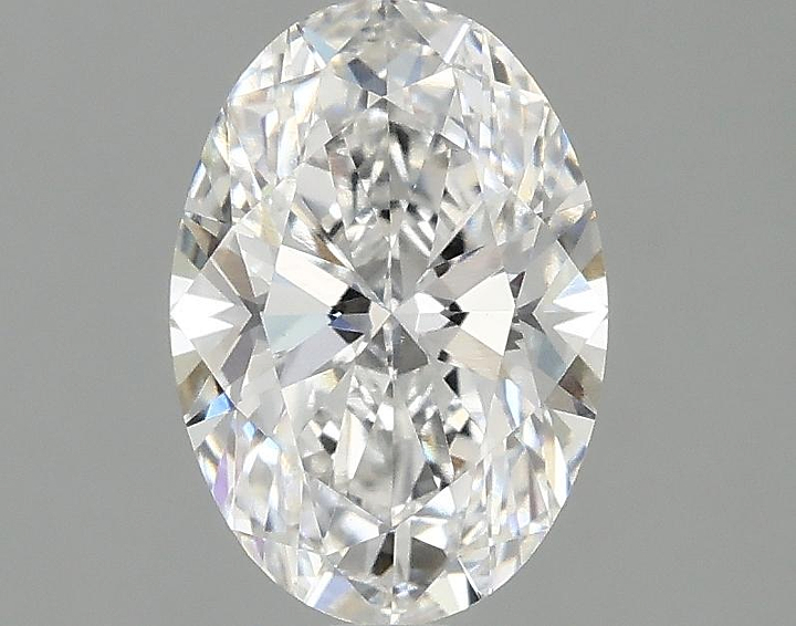 1.55 Carat Oval Shaped Ideal Cut VVS2 IGI Certified Lab Grown Diamond