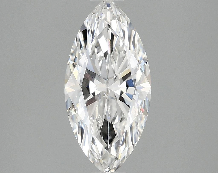 1.54 Carat Marquise Shaped Excellent Cut VVS2 IGI Certified Lab Grown Diamond