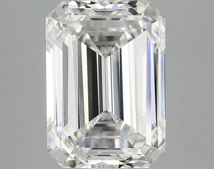 3.02 Carat Emerald Shaped Ideal Cut VS1 IGI Certified Lab Grown Diamond