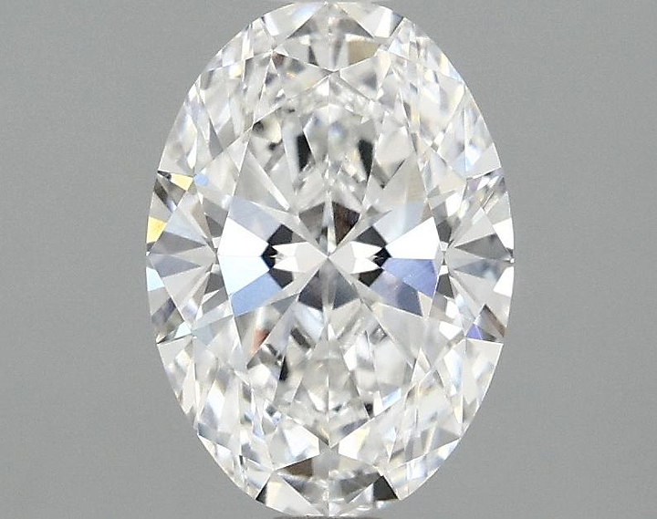 1.48 Carat Oval Shaped Ideal Cut VVS2 IGI Certified Lab Grown Diamond