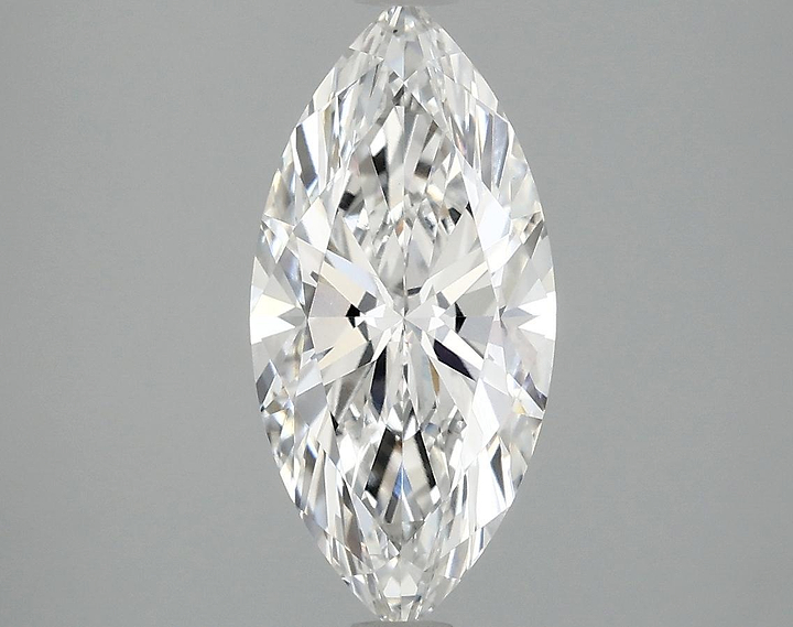 2.07 Carat Marquise Shaped Excellent Cut VS1 IGI Certified Lab Grown Diamond