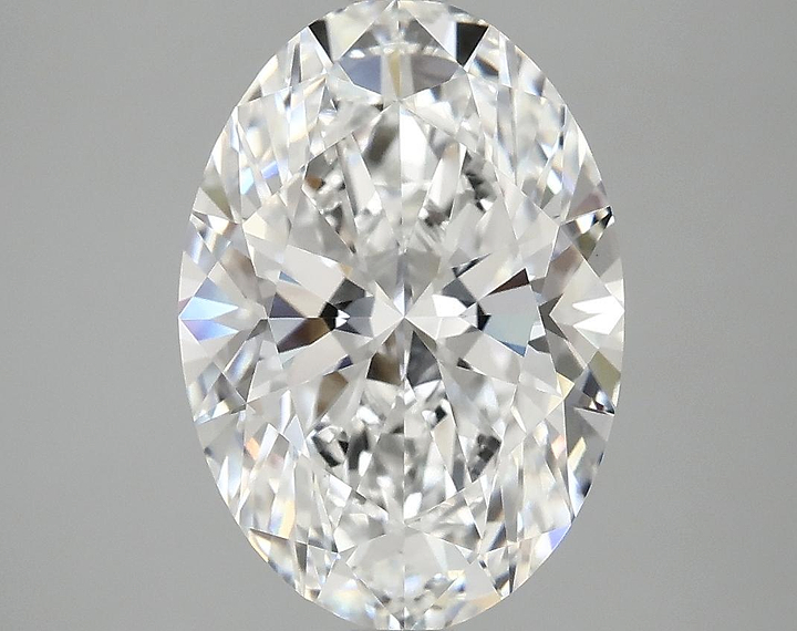 4.1 Carat Oval Shaped Ideal Cut VVS2 IGI Certified Lab Grown Diamond