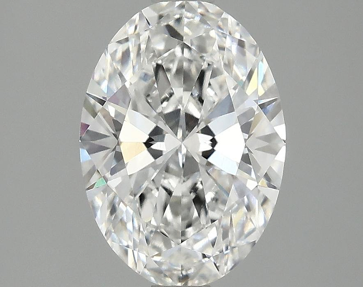 2.05 Carat Oval Shaped Ideal Cut VVS2 IGI Certified Lab Grown Diamond