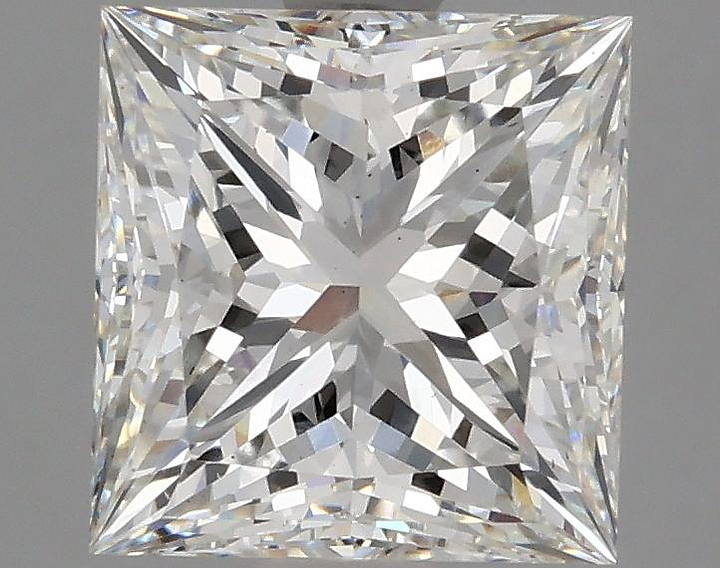 2.46 Carat Princess Shaped Excellent Cut VS1 IGI Certified Lab Grown Diamond