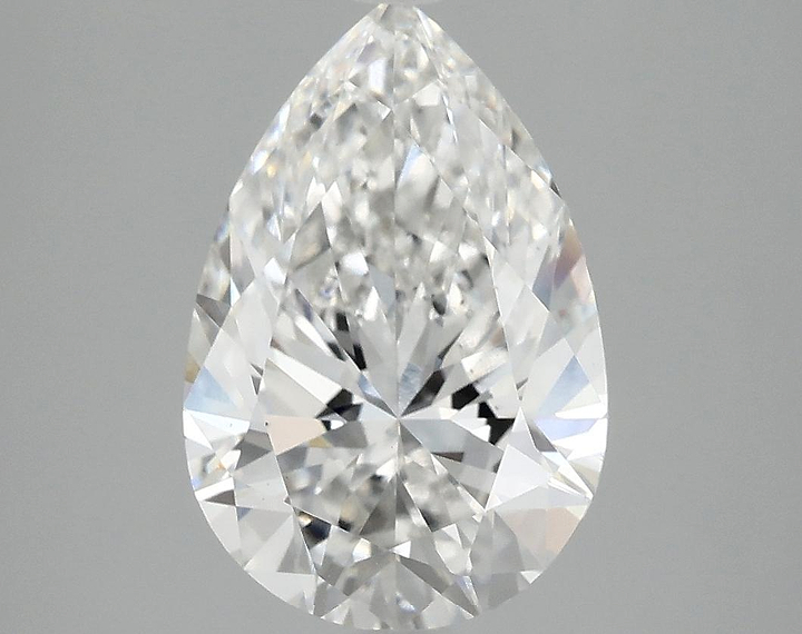 3.07 Carat Pear Shaped Excellent Cut VS2 IGI Certified Lab Grown Diamond